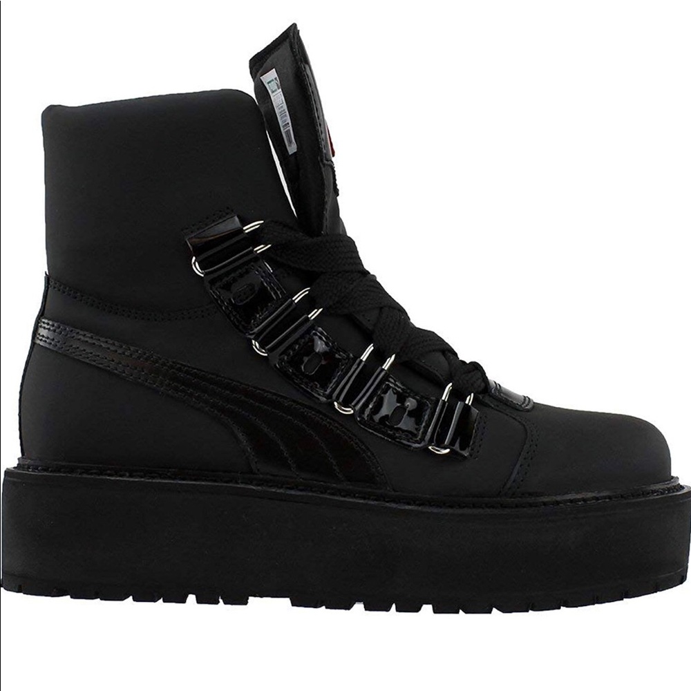 Fenty puma platform sneaker boots